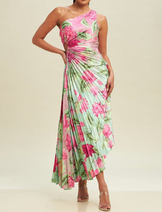 Pink Lime Tropic Dress