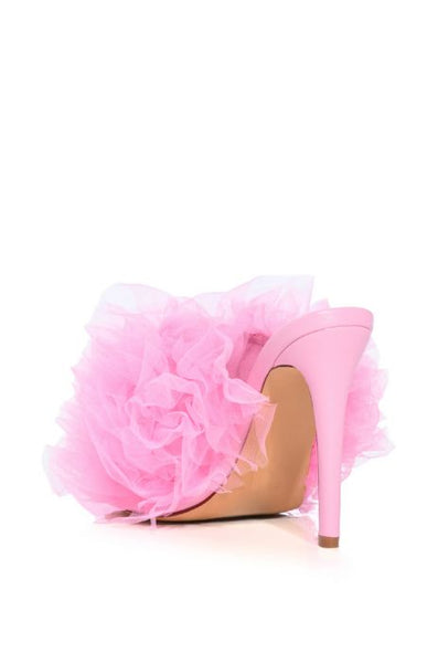Pink Tulle Heels